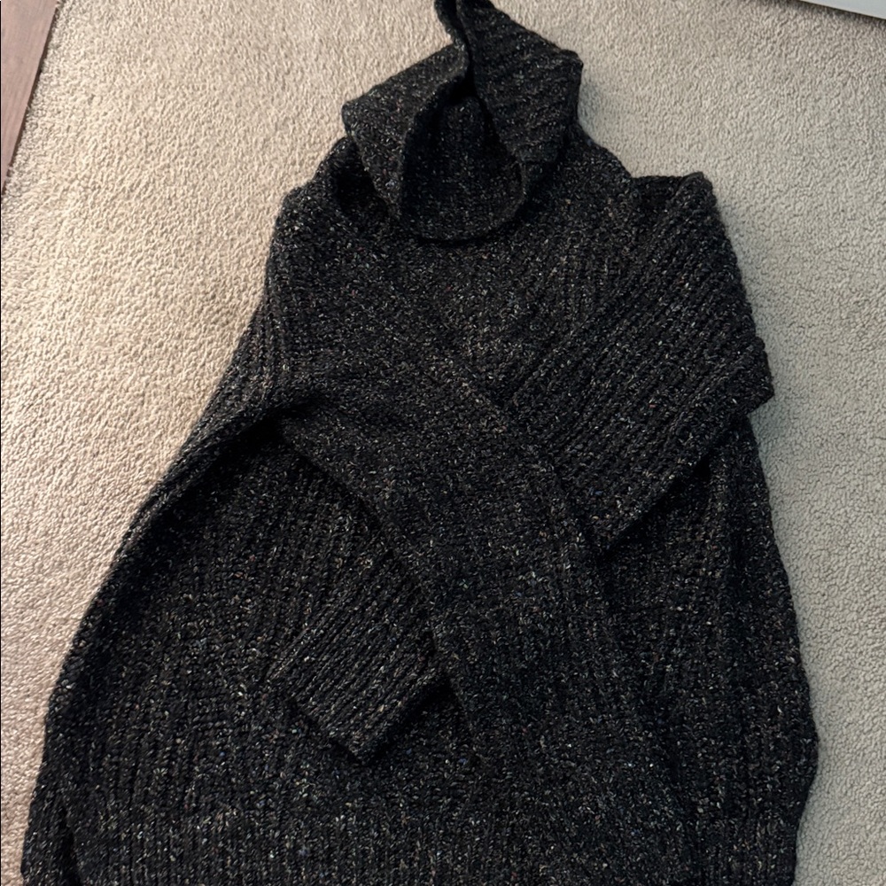 Madewell Black Turtleneck Sweater